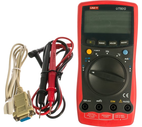Цифровой мультиметр UNI-T UT60G с автодиапазоном 00-00002619