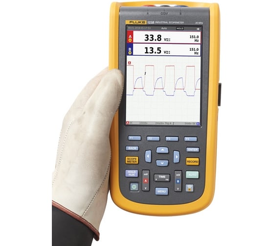 Промышленный портативный осциллограф Fluke 123B/INT/S
