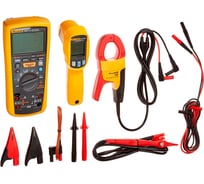 Комплект Fluke мультиметр-мегомметр + токовые клещи + пирометр 1587KIT/62MAX+ FC
