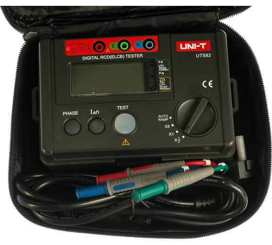 Цифровой тестер УЗО UNI-T UT582 00-00001781