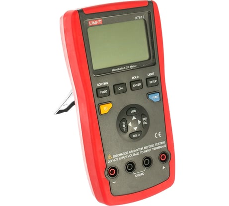 Измеритель LCR цифровой с автодиапазоном UNI-T UT612 порт USB 00-00000196 106903