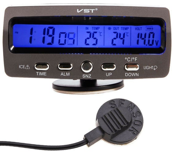 Часы-термометр Вымпел VST-7045V 9200