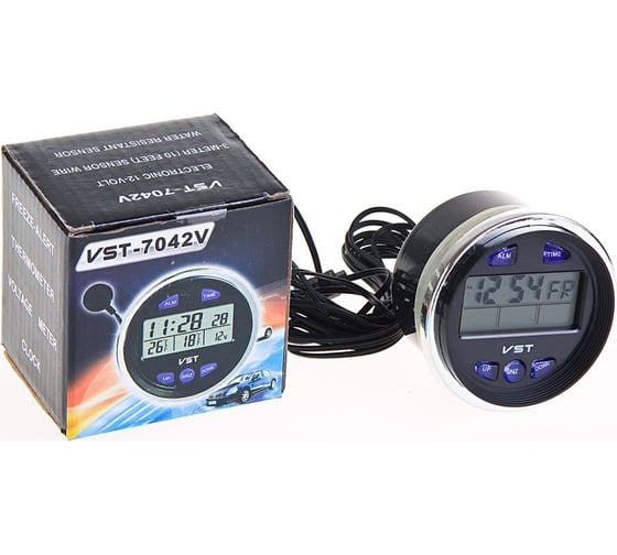 Часы-термометр Вымпел VST-7042V 9188