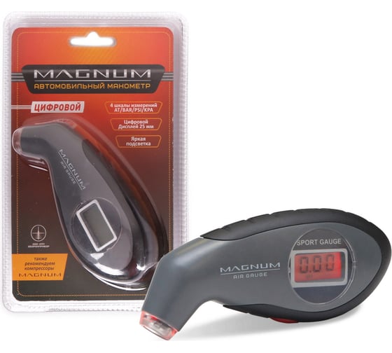 Шинный манометр AZARD Magnum dg3-p