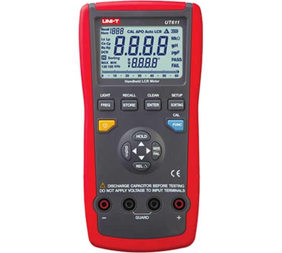 Цифровой измеритель LCR UNI-T UT611 с автодиапазоном 00-00002641 1