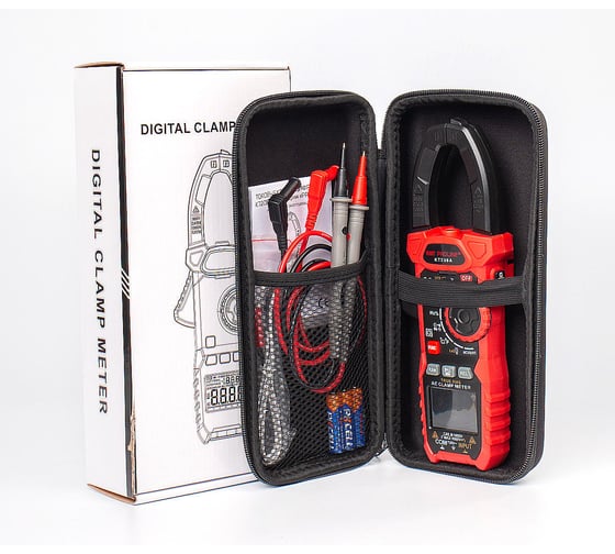 Цифровые токовые клещи КВТ KT 208A PROLINE 79131