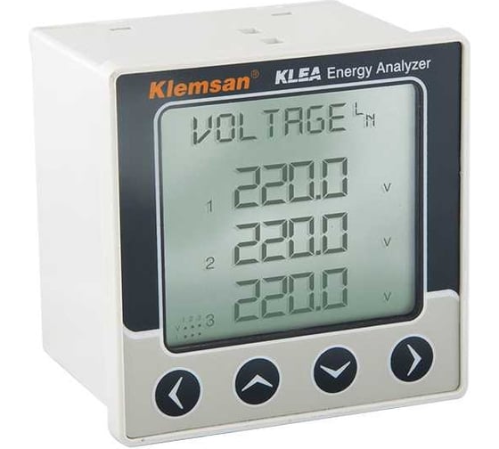3-фазный анализатор электроэнергии Klemsan KLEA 220P-B 0.0.0.6.06163 1