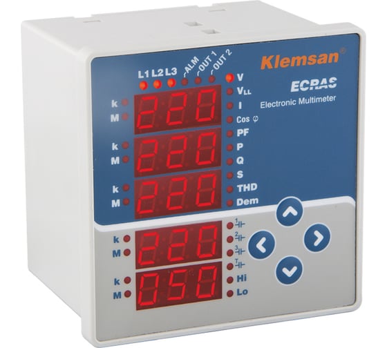 Мультиметр Klemsan ECRAS 220 0.0.0.6.06213
