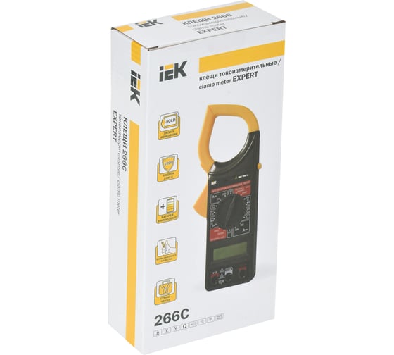 Токоизмерительные клещи IEK Expert 266C TCM-1C-266 278507