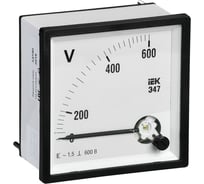 Вольтметр IEK Э47 IPV20-6-0600-E