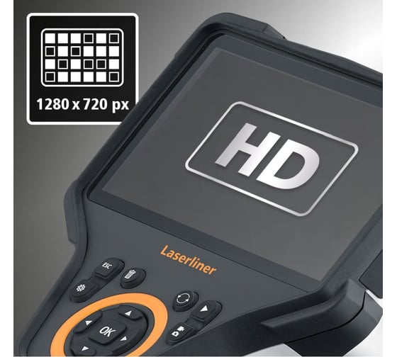 Видеоскоп Laserliner VideoFlex HD Duo 1280x720, зонд 3 м (камера 7,9 мм) 082.280A