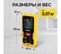 Лазерный дальномер TECHNICOM дальность 40м, цифровой угломер, четырёхстрочный дисплей, цвет лазера красный, 2 точки отсчёта TC-DM40L 4