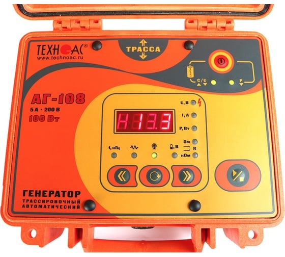 Трассоискатель ООО Техно-Ас с цветным экраном Успех 4.108Д 00-Б0004386