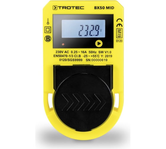 Комплект TROTEC ваттметр BX50 MID и мультиметр BE47 BX-set2