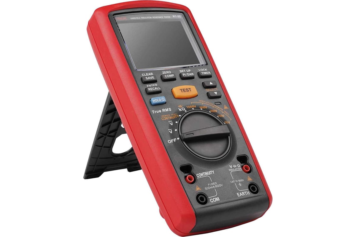 Цифровой мегаомметр RGK RT-32 с поверкой 721388 - выгодная цена, отзывы ...
