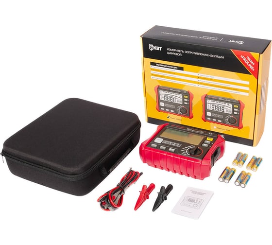 Цифровой мегаомметр КВТ KT 5203 серия PROLINE 89638