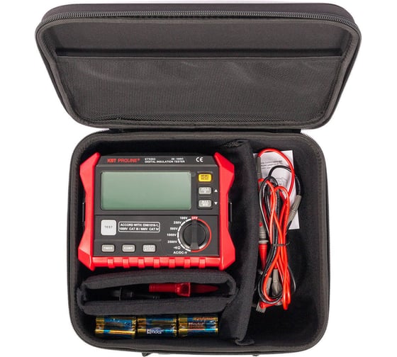 Цифровой мегаомметр КВТ KT 5203 серия PROLINE 89638
