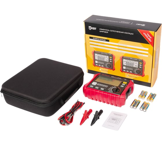 Цифровой мегаомметр КВТ KT 5205 серия PROLINE 89639