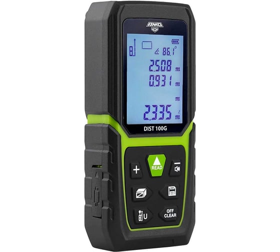 Лазерный дальномер AMO DIST 100G 857379