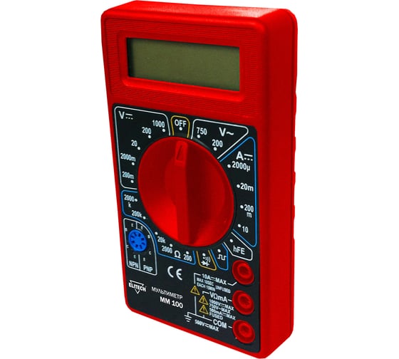 Мультиметр Elitech ММ 150Н 204881