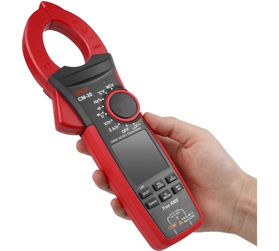 Токоизмерительные клещи RGK CM-30 с поверкой 721340
