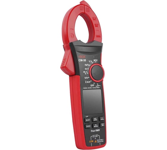 Токоизмерительные клещи RGK CM-30 с поверкой 721340