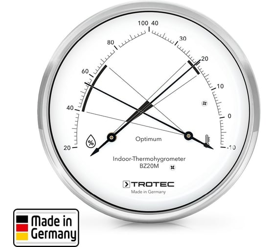 Механический термогигрометр TROTEC BZ20M 3510205013