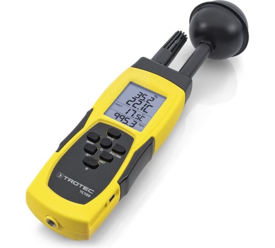 Термогигрометр с измерением WBGT-индекса TROTEC TC100 3510007010