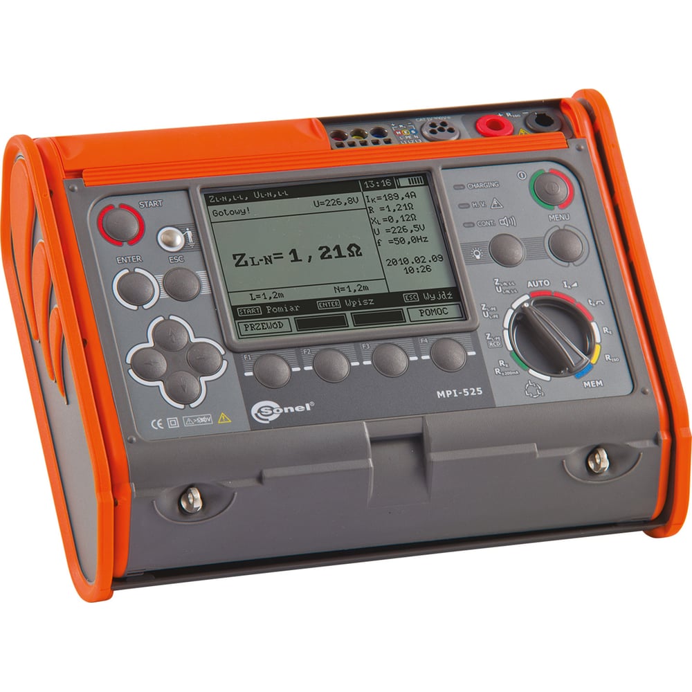 Измеритель параметров электробезопасности электроустановок SONEL MPI ...