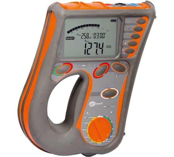 Измеритель параметров электроизоляции SONEL MIC-2505 WMRUMIC2505