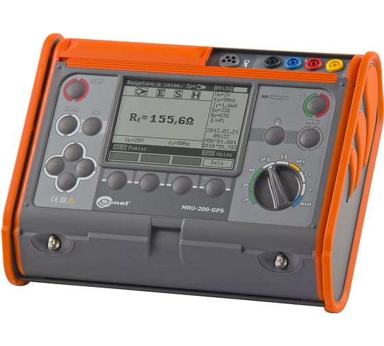 Измеритель параметров заземляющих устройств SONEL MRU-200-GPS WMRUMRU200GPS