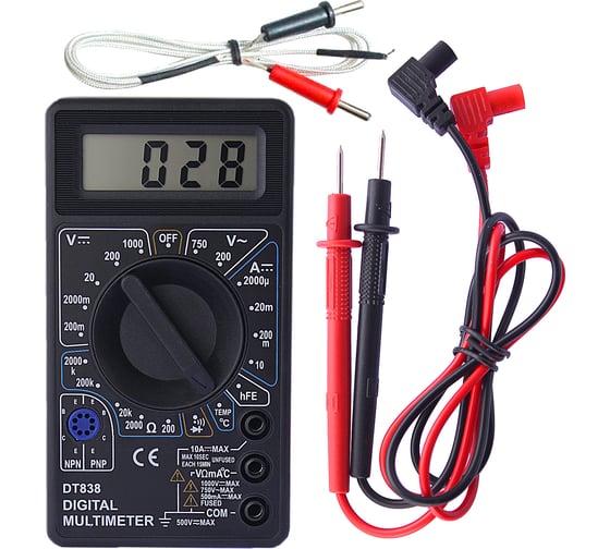 Мультиметр МЕГЕОН DT-838 к0000010365