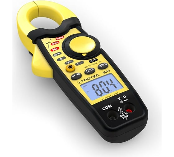 Токовые клещи TROTEC BE40