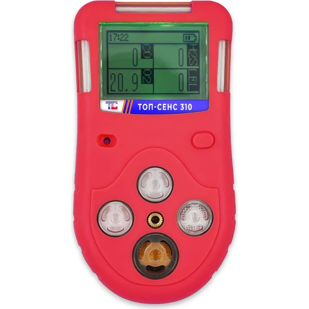ПортативныйгазоанализаторТОП-СЕНС310(CH4(_НКПР),O2,CO,H2S)споверкой31A1CD1G1