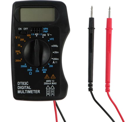 Мультиметр TUNDRA DT-83C 1026053