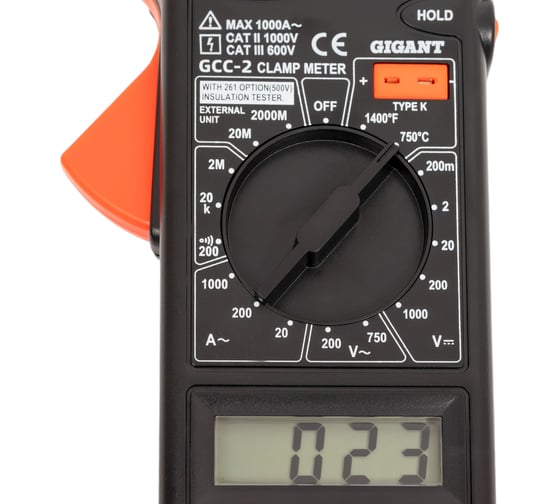 Токовые цифровые клещи Gigant GCC-2