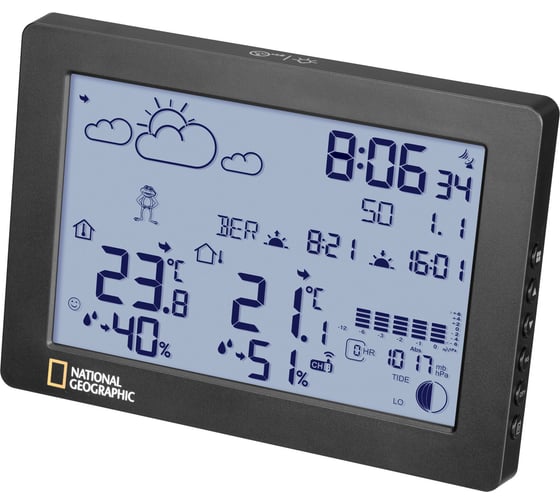 Метеостанция National Geographic Bresser BaroTemp HZ 9070110