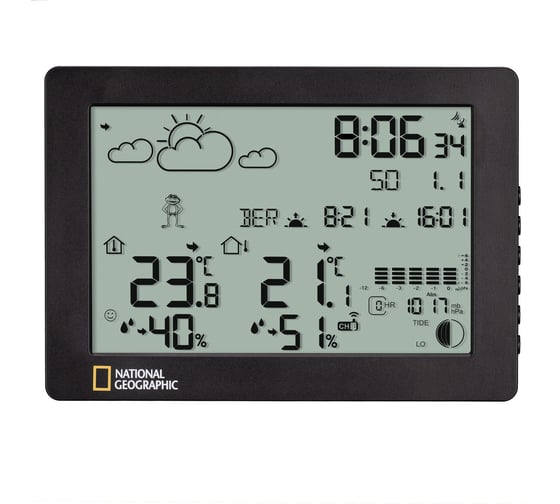 Метеостанция National Geographic Bresser BaroTemp HZ 9070110
