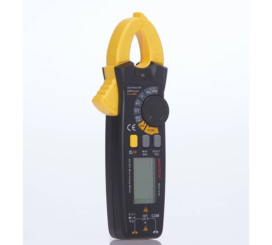 Клещи токоизмерительные цифровые автоматические Mastech MS2003B с функциями мультиметра(ёмкость,частота,температура и т.д.)разрядность 6000 M113