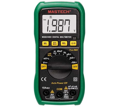 Мультиметр цифровой Mastech MS8239D+ 00-00013498