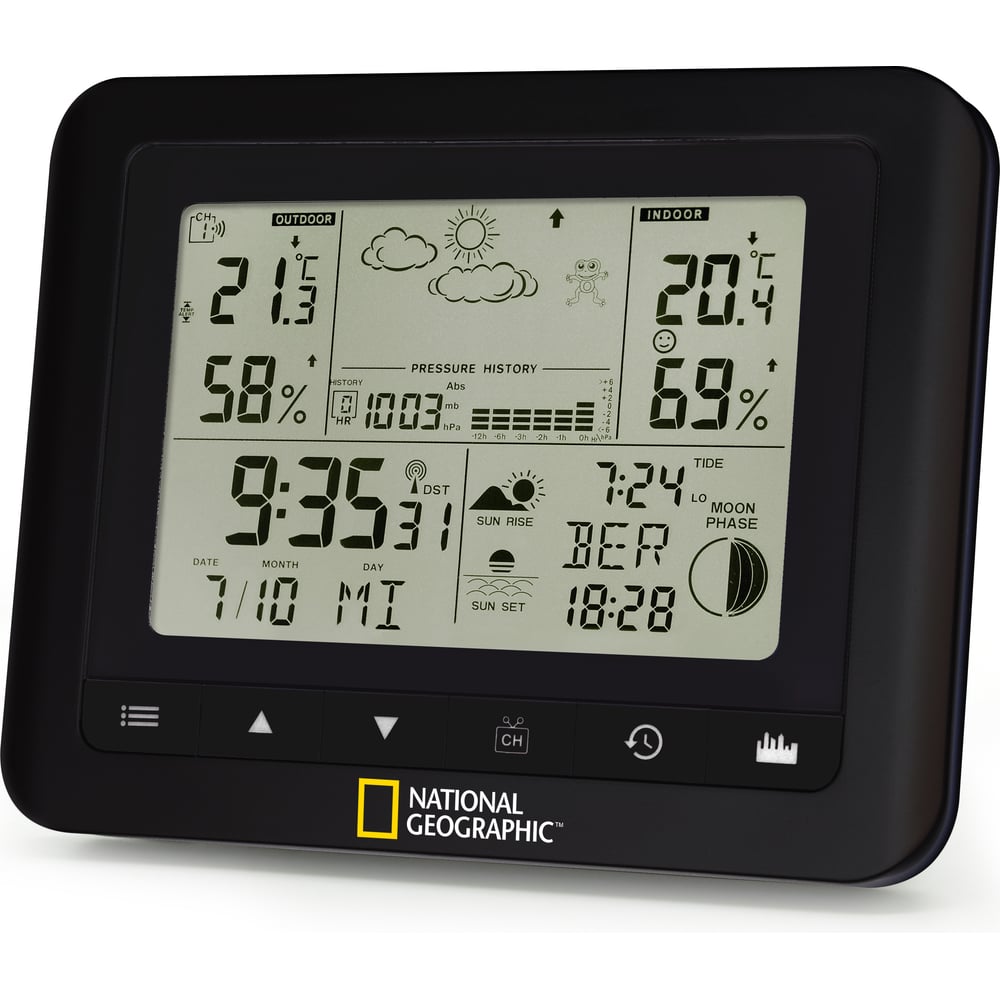 Метеостанция с одним датчиком National Geographic Bresser 9070100 ...