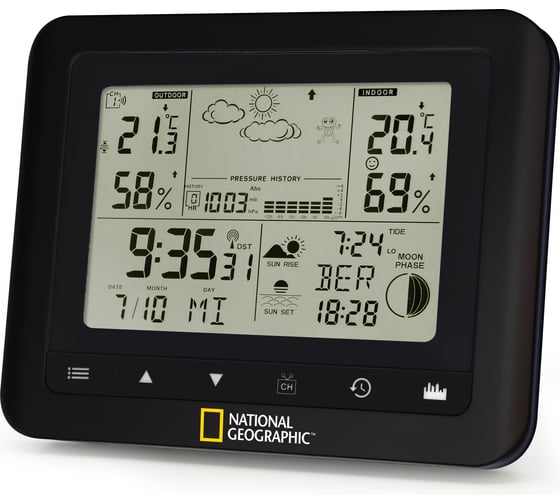 Метеостанция с одним датчиком National Geographic Bresser 9070100 1