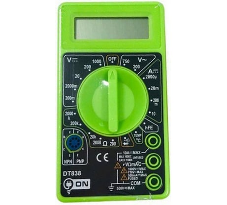 Цифровой мультиметр ON DT-838 05-10-838