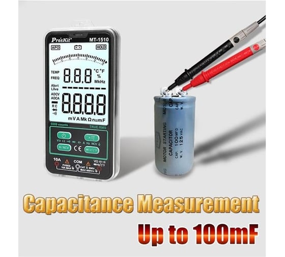 Мультиметр Pro'sKit MT-1510 00450916