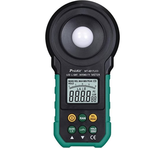 Измеритель интенсивности Pro'sKit LED MT-4617LED 00408875