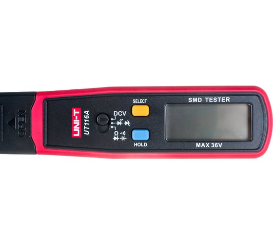 Цифровой мультиметр-пинцет для SMD компонентов UNI-T UT116A, 00-00004328
