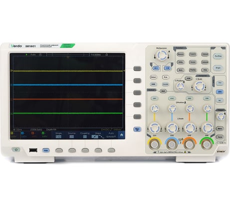 Цифровой осциллограф VERDO SB1801 2 канала, 350 МГц, 5 Гвыб/с SB180100