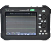 Осциллограф планшетного типа VERDO ST1224 70 МГц, 2 канала, 1 Гвыб/с, 8/12/14 бит, 40 МБ, цифровой мультиметр, частотомер, USB, Trig Out (Pass/Fail), LAN, цветной сенсорный 8"дисплей, 220В, Li-ion батареи ST122400