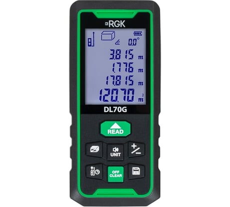 Лазерный дальномер с угломером RGK DL70G 778183