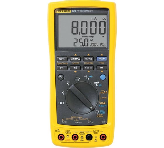 Цифровой мультиметр-калибратор процессов FLUKE 789/E